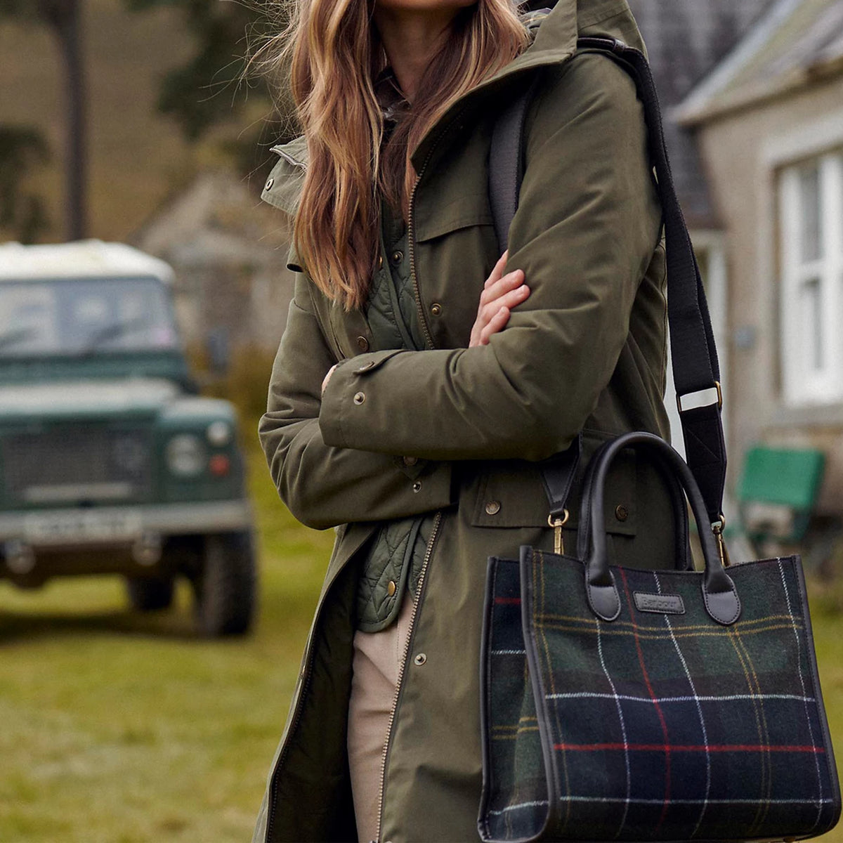 Barbour® Barrhill Tartan Tote Bag - Orvis Smart Buy