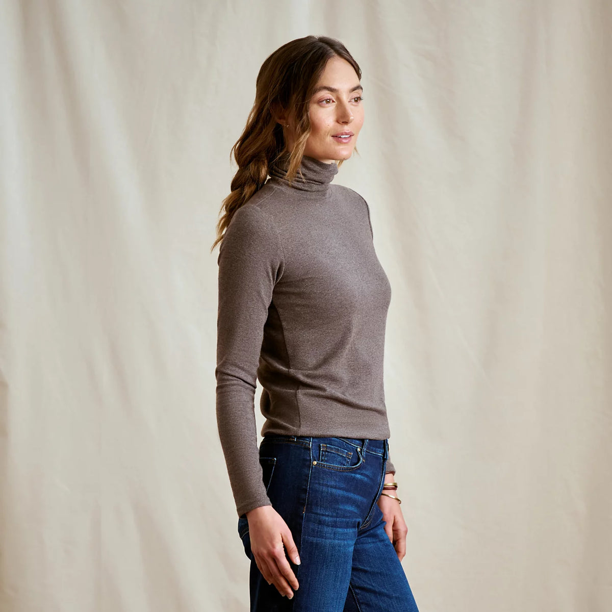 Ribbed Long-Sleeved Turtleneck - Orvis Latest
