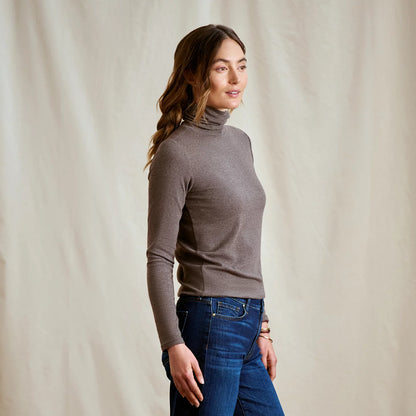 Ribbed Long-Sleeved Turtleneck - Orvis Latest